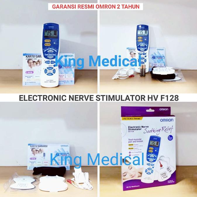 [BISA BAYAR DITEMPAT] Omron Tens/Alat Pijat HV F-128 Garansi 2 Tahun HV F128 Terapi HVF 128 EKSLUSIF