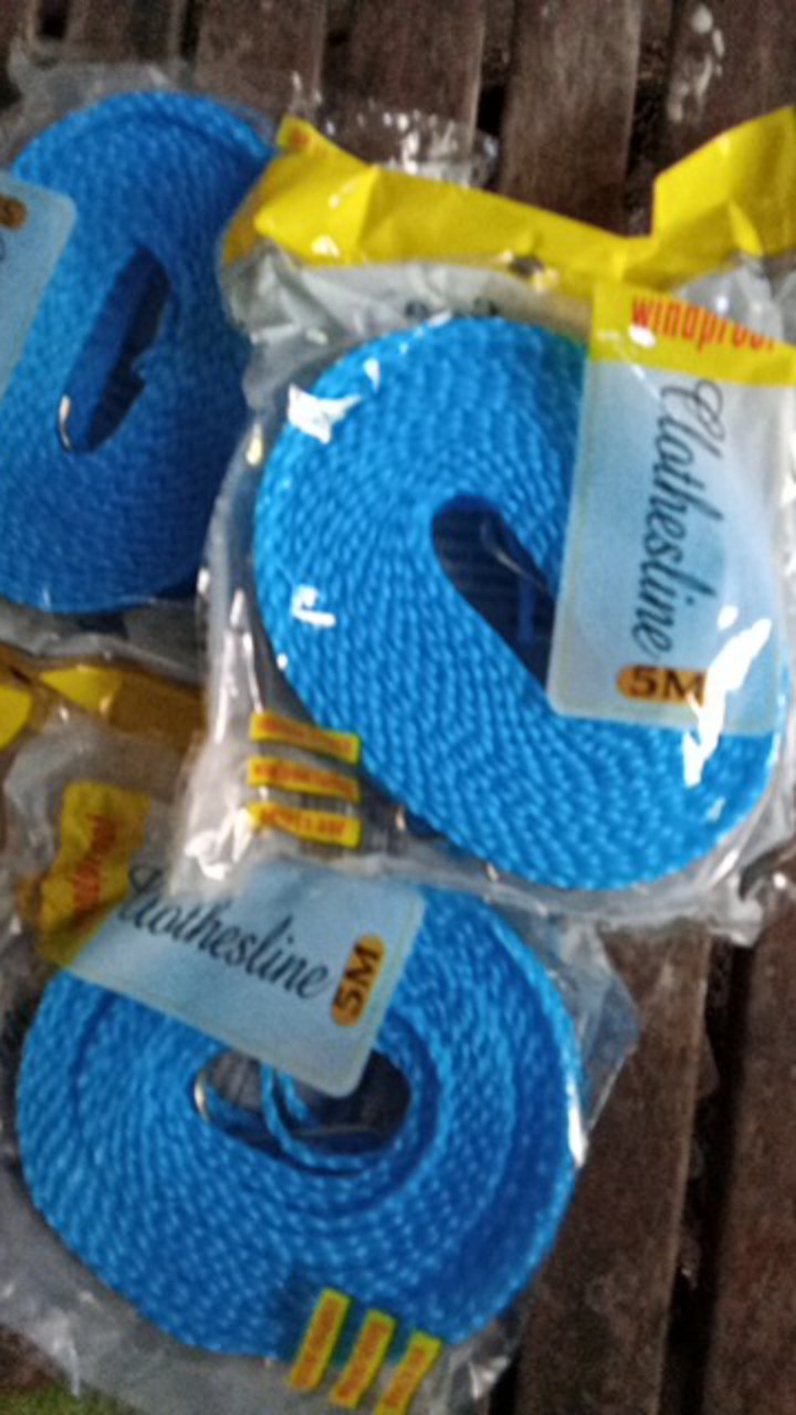 Tali Jemuran Baju Praktis Cloth Line Slip Jemuran Pakaian Model Pagar