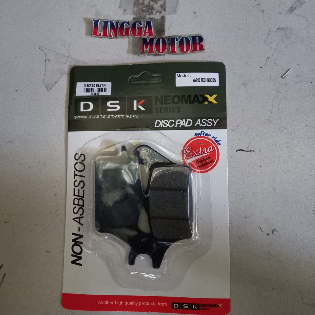 KAMPAS REM DEPAN DISCPAD BEAT FI,VARIO FI DSK