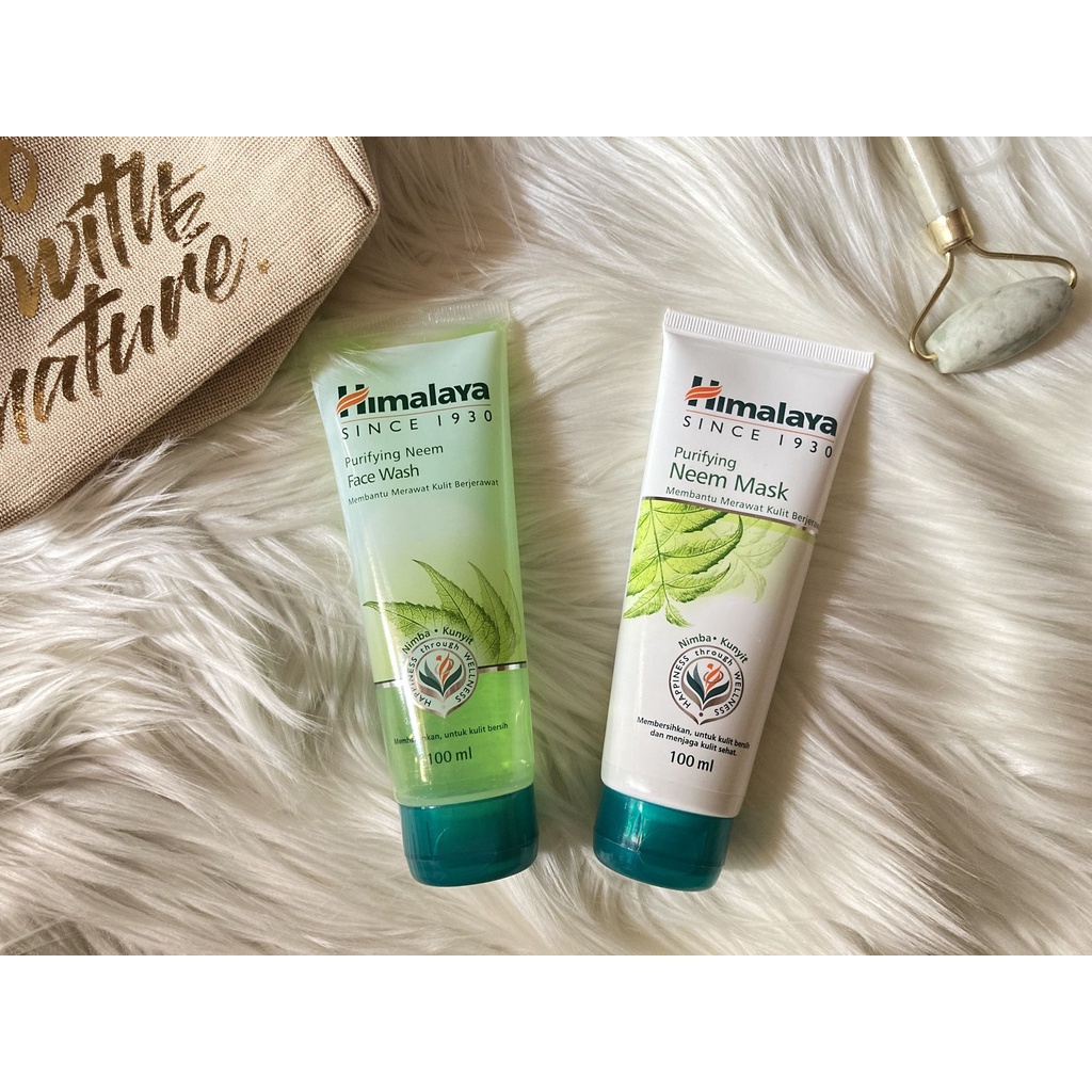 Himalaya Purifying Neem Face Wash | Himalaya Purifying Neem Mask (BPOM)