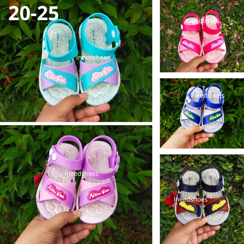 Sepatu Sendal Anak Laki Perempuan Usia 6 Bulan Umur 123 Tahun Size 19 20 21 22 23 24 25 New Era