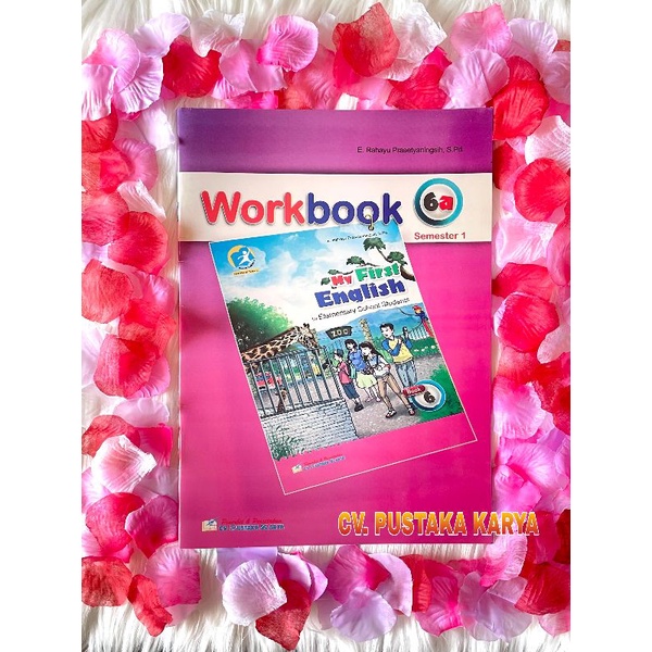 

Buku LKS Workbook My First English Kelas 6SD (Sem-1)