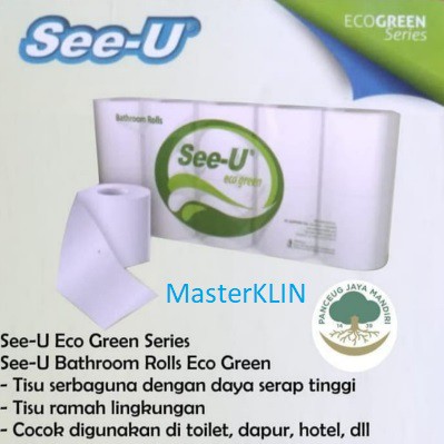 Tisu Roll See-u Eco Green / Tissue Roll See-u Eco Green