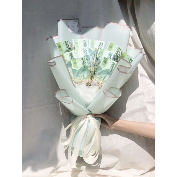 money bouquet (uang 20ribu an)