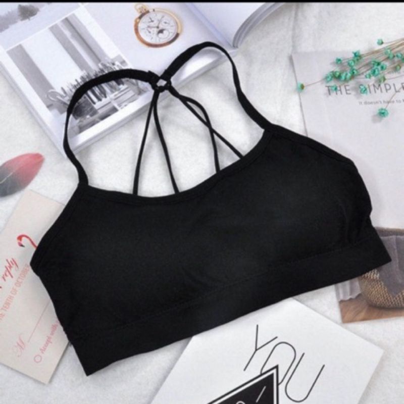 [COS MEDAN] BH Import Fashion Wanita Halus Bra Tanpa Kawat Bra Murah