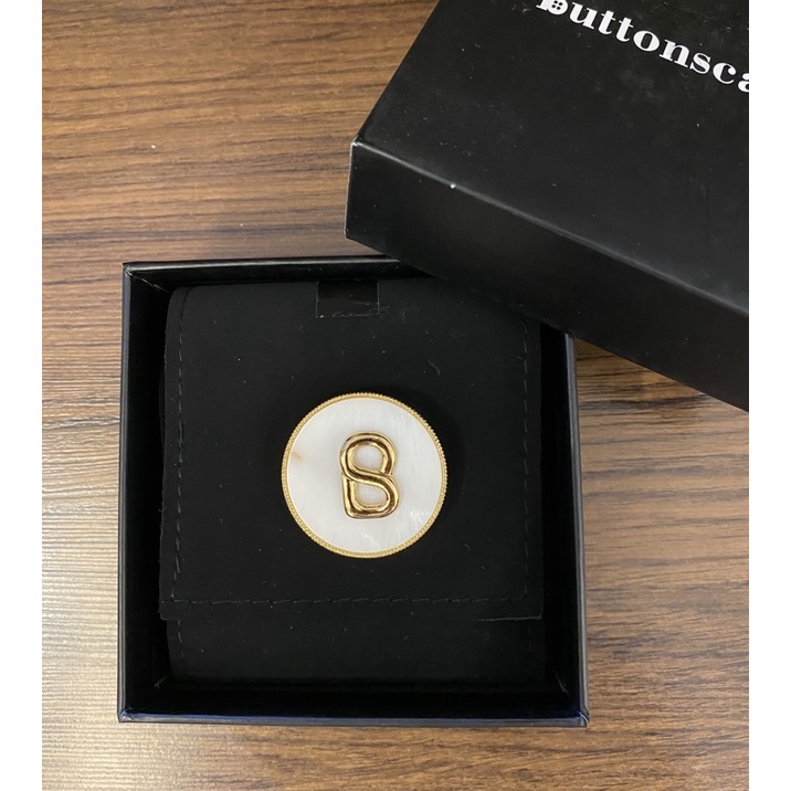 white shell brooch buttonscarves