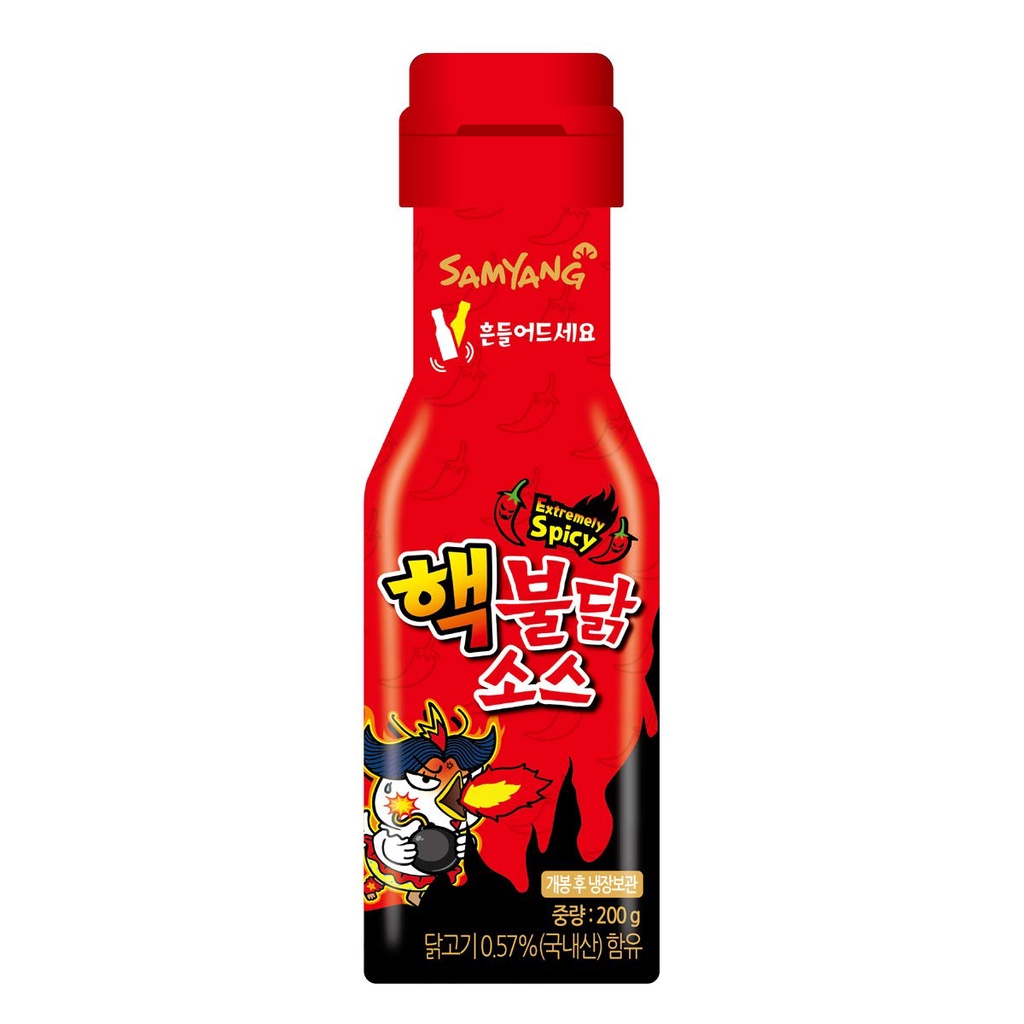 

SAMYANG BULDAK 2x Spicy Sauce Chicken Ramen Noodle Bottle 200 Gram