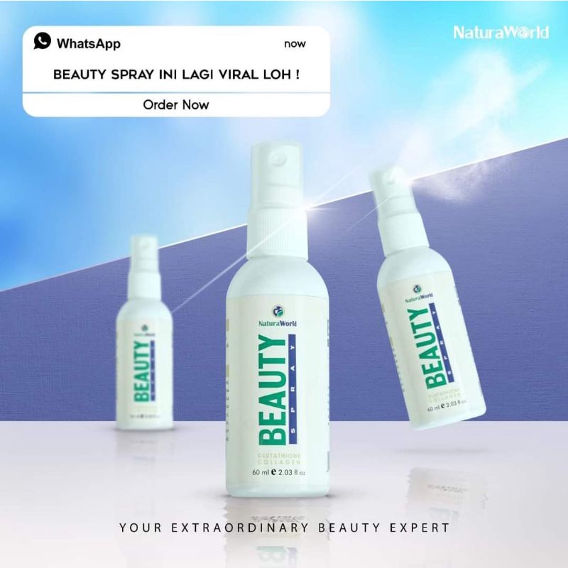 (NBS/Natura beauty spray/NATURA BEAUTY SPRAY 100% ORIGINAL