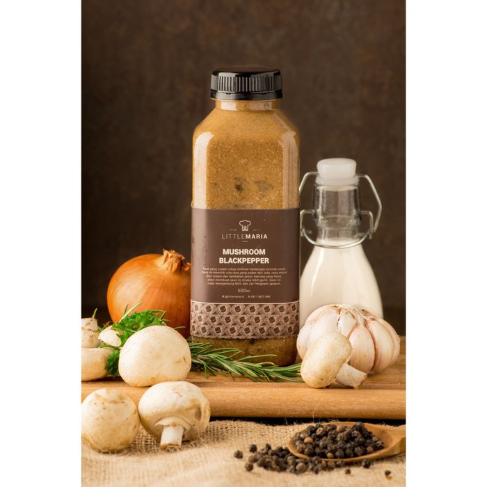 

Eksklusif LittleMaria Blackpepper Sauce/Saus Lada Hitam 500g Special