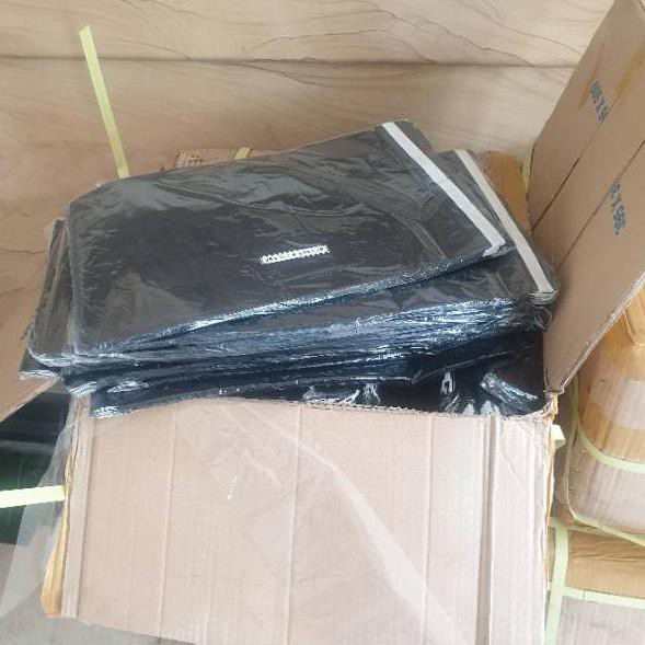 

Banyak Dipakai.. 100pcs Polymailer 25x40 cm / Amplop Plastik dengan Seal warna Hitam / Kantong Kurir