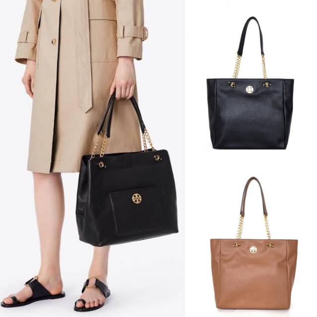 Tory Burch Chelsea Tote tas original authentic asli