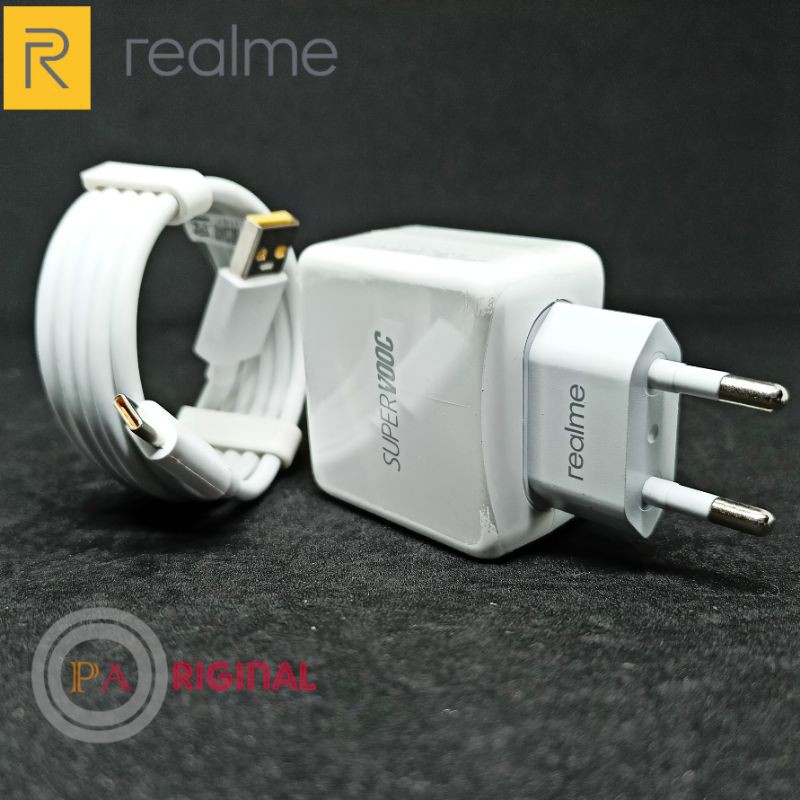 Charger Realme 5 Pro Realme XT VOOC 20 Watt Original