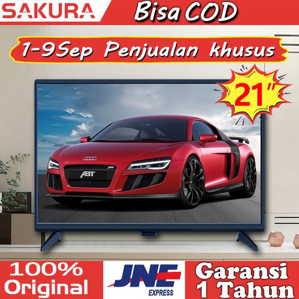 Spesial Sakura TV LED 21 inch tv murah HD Televisi Model TCLG-S21F Berkualitas