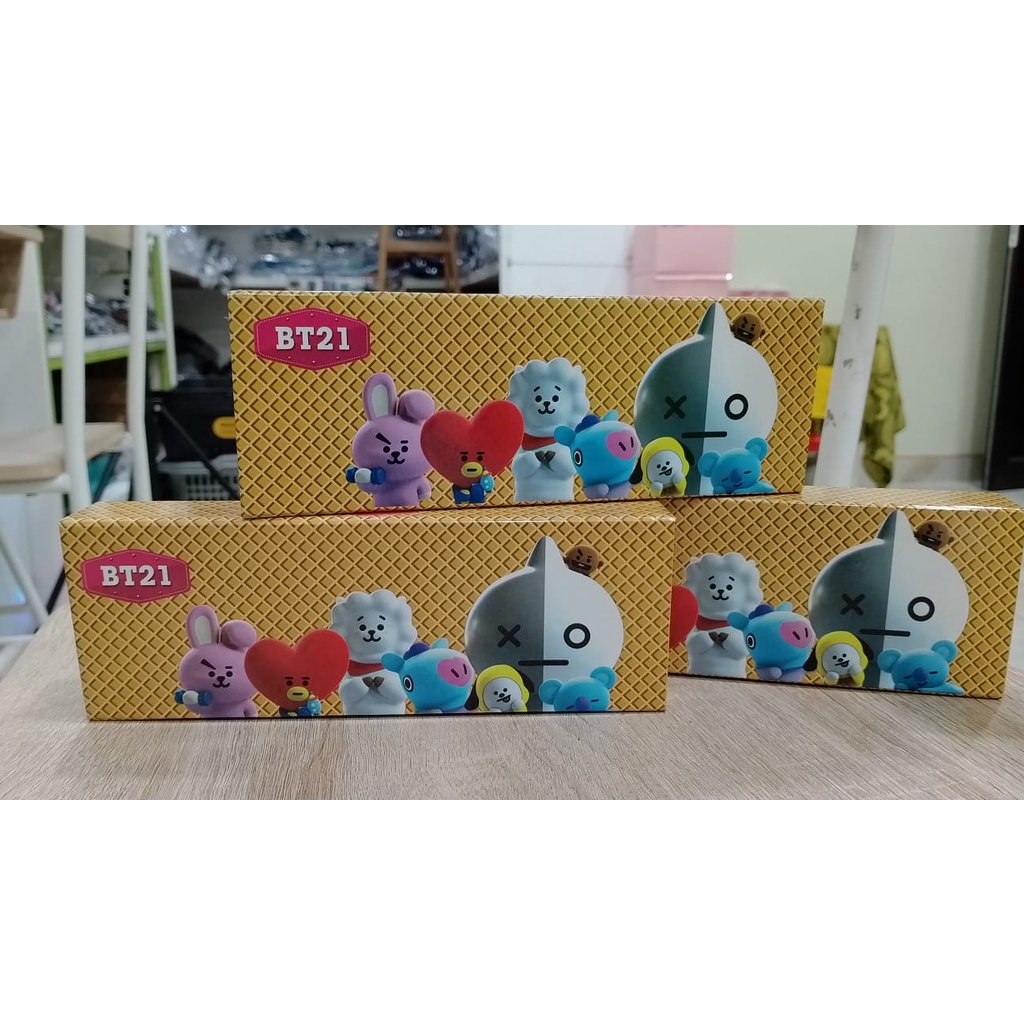 KOTAK PENSIL MAGNET BT21 TEMPAT PENSIL BT HARGA TERMURAH KUALITAS PREMIUM READY 6 VARIANT LUCU UNIK