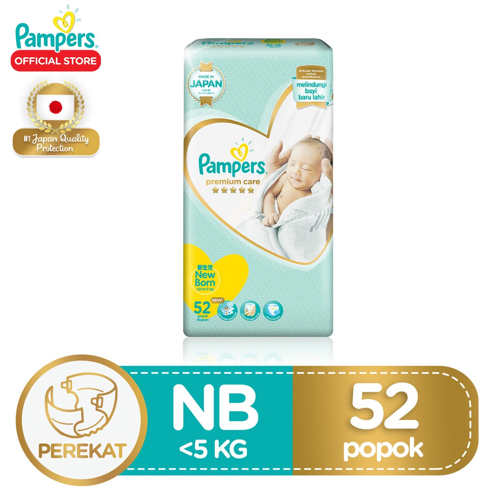 pampers premium care 4 52