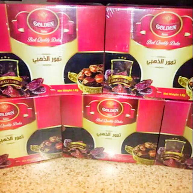 

Promo Paket Hemat 2 pcs Kurma Golden Khalas 1kg/golden/khalas