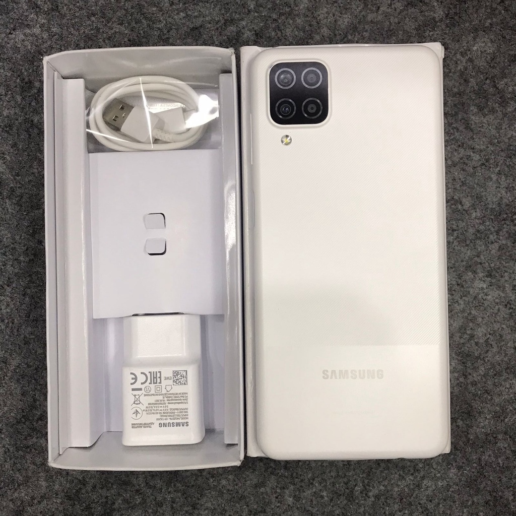 Samsung A12 4/128GB Bekas/Second Fullset Mulus Banget