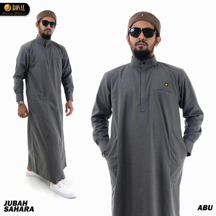 Jubah Sahara ROSAL Gamis Jubah Saudi Premium Pria Dewasa