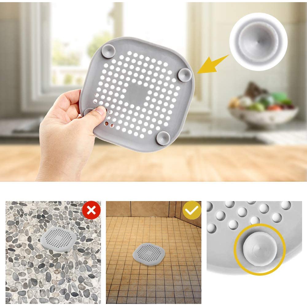 Home Living Saringan Wastafel Dapur &amp; Kamar Mandi Cover Sink Basket Strainer Pengganti Saluran Air Standard