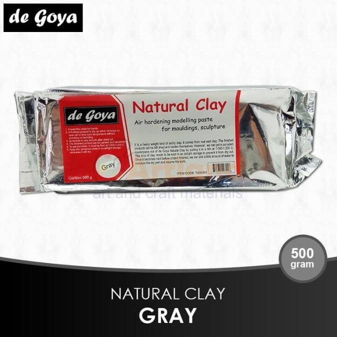 

Diskon De goya Natural Clay Gray 500g Diskon