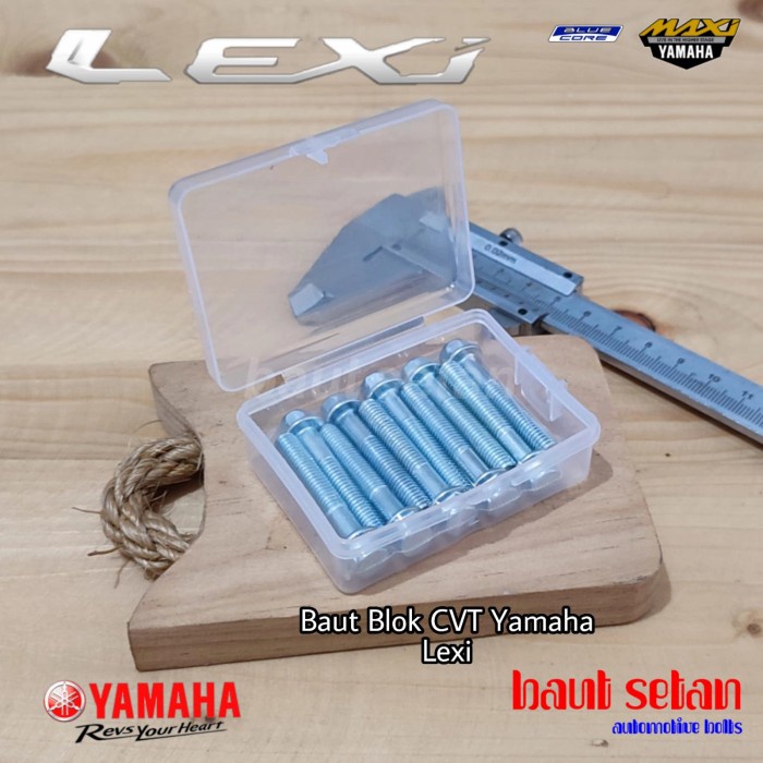 Baut Fullset Blok Cvt Yamaha Lexi 125