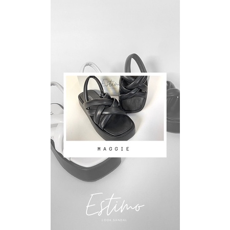 Sandal wedges wanita | MAGGIE by estimo.look | sandal wanita sandal cewek