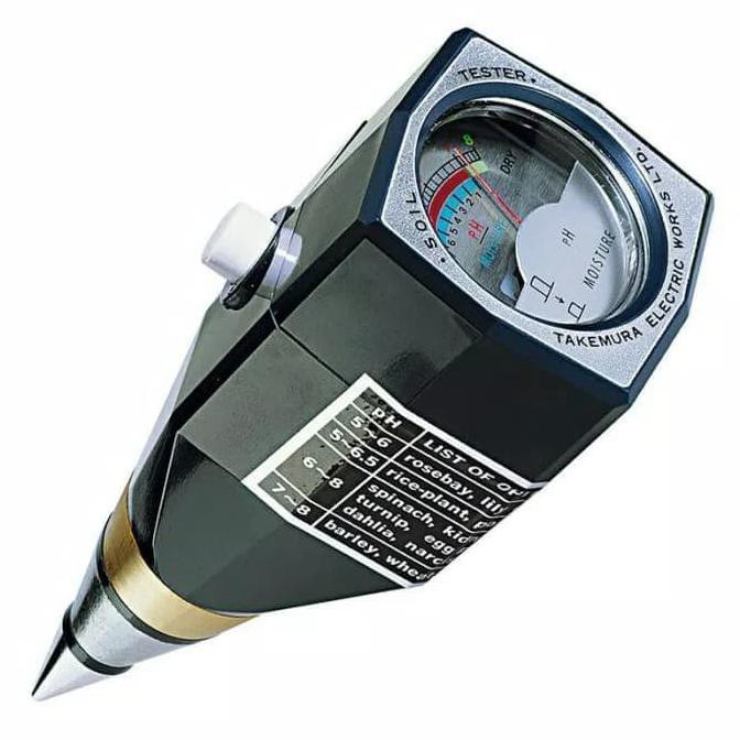 Takemura Soil PH Humidity Moisture Tester Meter DM 15