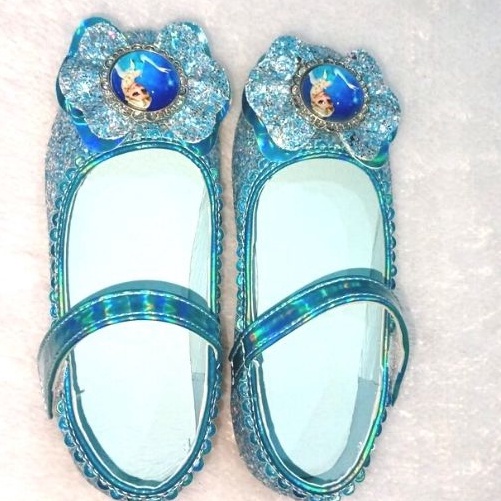 [MAMASILO] Sepatu Pesta Frozen Glitter Anak