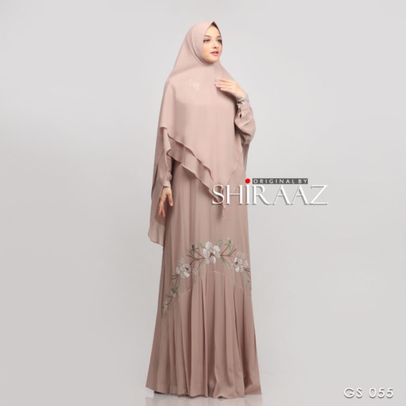 Gamis Syari Bordir GS 055 by Shiraaz
