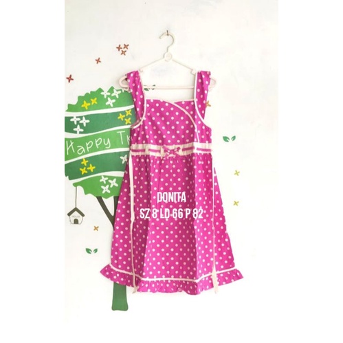 Dress Terusan Pendek Anak Donita Kidztoo Little Kids