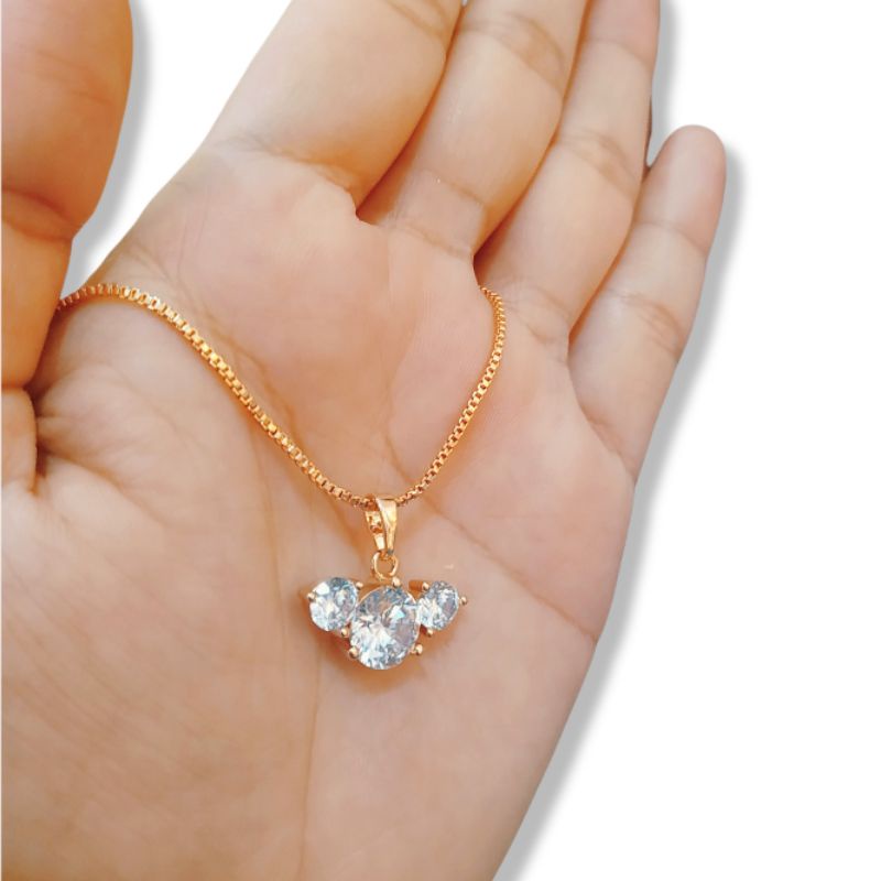 LIONTIN (TIDAK TERMASUK KALUNG) T413 MATA UNIK CANTIK
