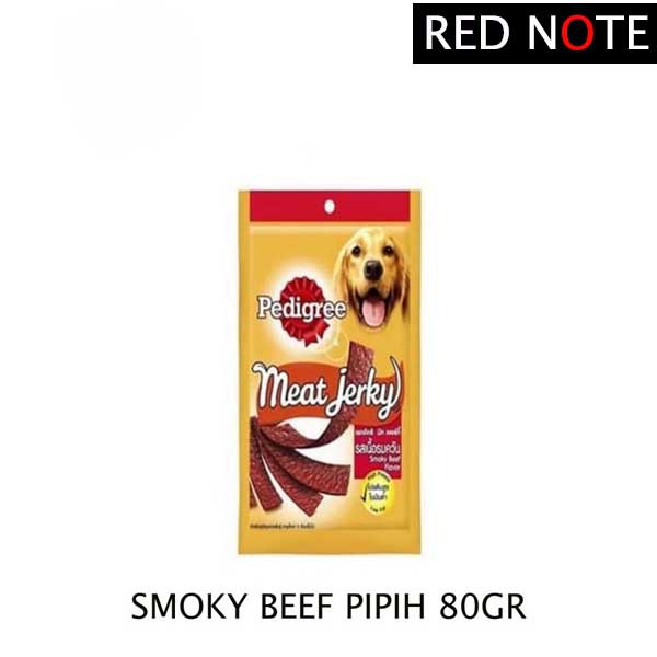 Meat Jerky Strap Smoked Beef 80gr