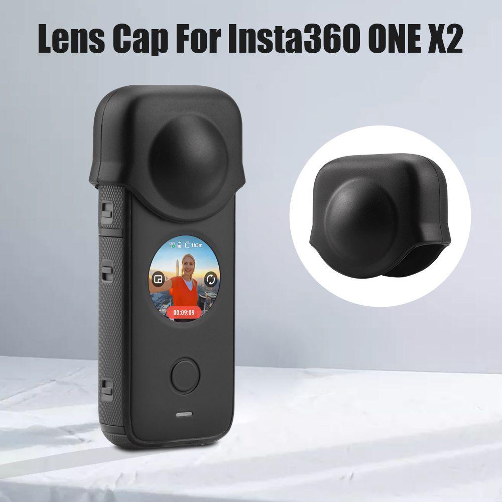 POPULAR Populer Penutup Lensa Soft Aksesoris Pelindung Anti Gores Untuk Insta360 ONE X2