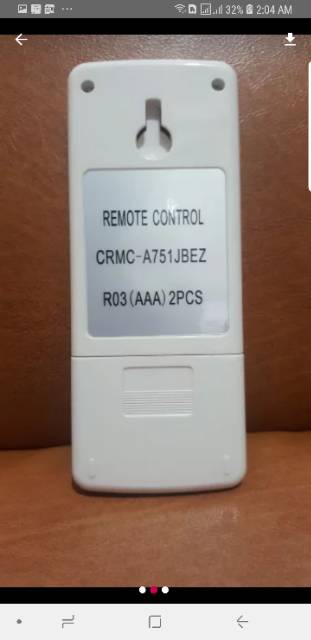 Remote Remot AC Sharp Plasmacluster