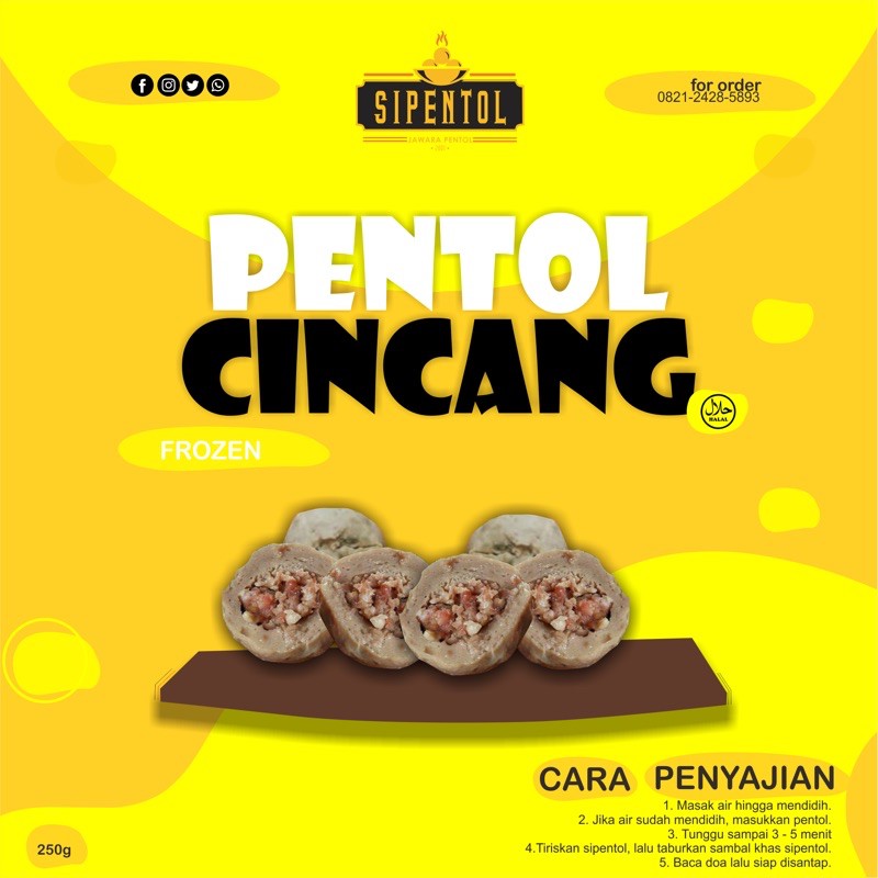 

Si Pentol Frozen | Pentol Daging isi daging cincang