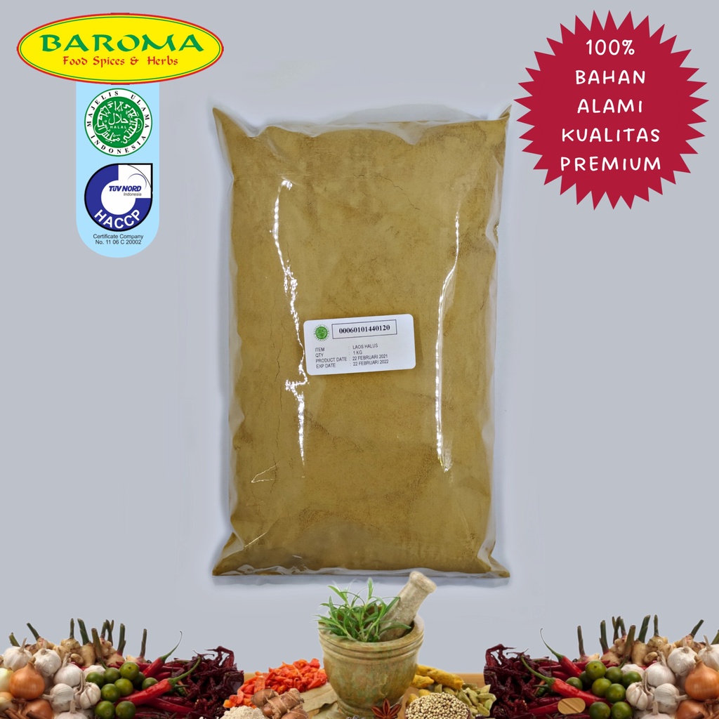 

LENGKUAS BUBUK / GALANGA POWDER 1 KG KUALITAS PREMIUM 100% ASLI