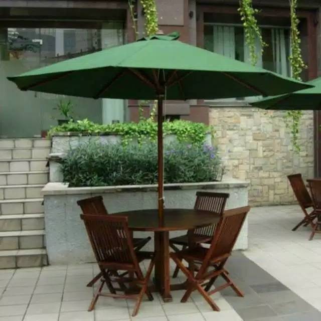 Set Payung Taman Kursi Taman Kursi Payung Taman