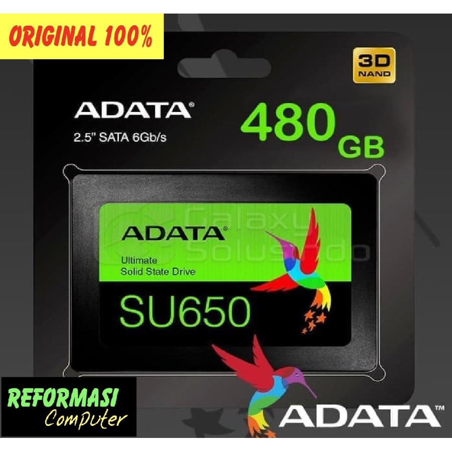 Adata SSD SU650 Ultimate 480GB 2.5&quot; SATA III