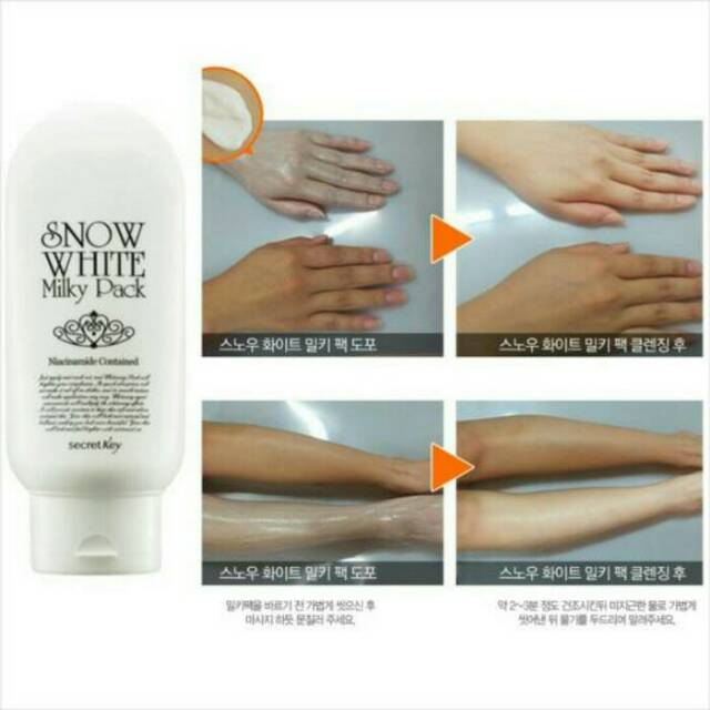 Snow White Milky Pack 200gr