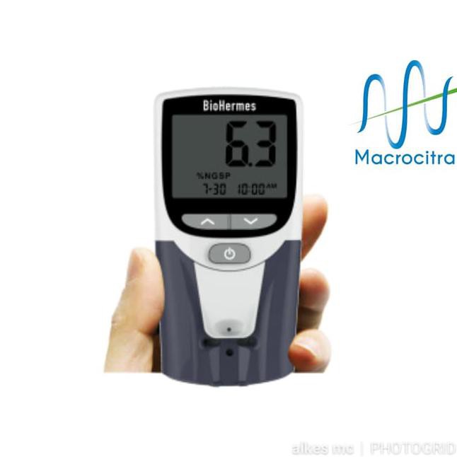 Promo STRIP BioHermes Hb A1C EZ 2.0 HbA1c gula darah tes Terlaris