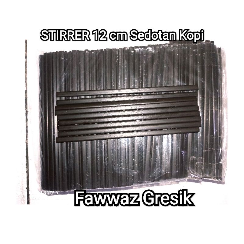 SEDOTAN KOPI SEDOTAN PIPIH STIRRER STELIR 12CM / 1 Pack ISI ± 400 pcs.