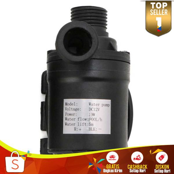 Pompa Air Aquarium Ikan PV 06 Submersible Pump Fish Tank Pompa Penyaring Air Akuarium Multifungsi