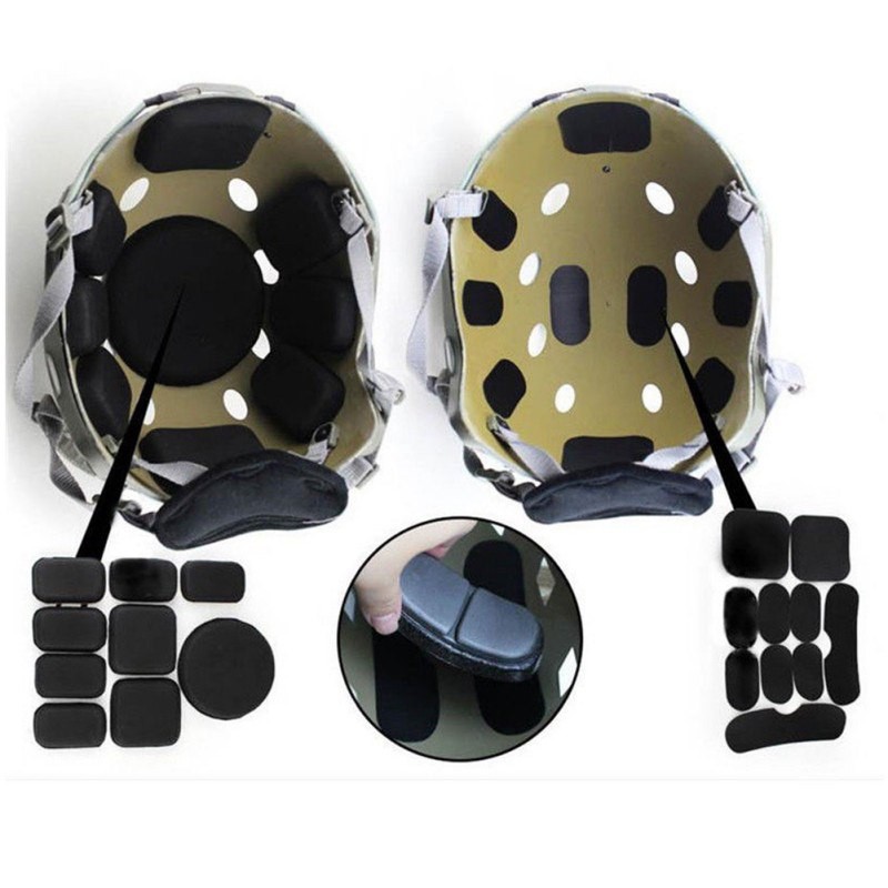 Universal Cycling Helmet Pads Cushion Bicycle Bike Padding Lining Shockproof L3 