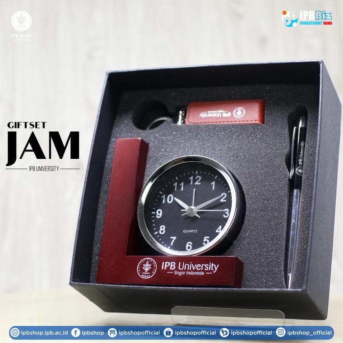 

Souvenir Giftset Jam IPB University