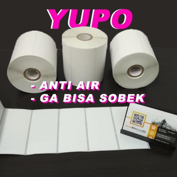 

Silahkan Order] Label Aset & Freezer Awet Anti Air Ga Bisa Sobek - Uk 100X50Mm (Yupo)