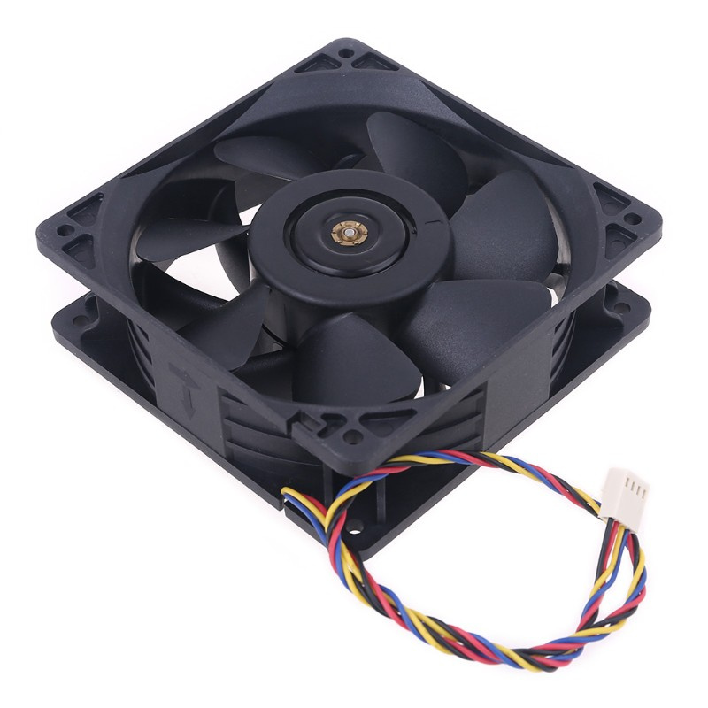 VIVI   For QFR1212GHE QFR1212GHE-PWM 4Pin 12V 2.7A 12038 Server cooling fan 120*120*38mm for Bitcoin Miner