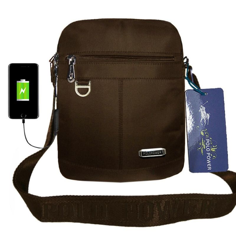 POLO POWER ORI Tas Pria Import Tas Selempang Pria