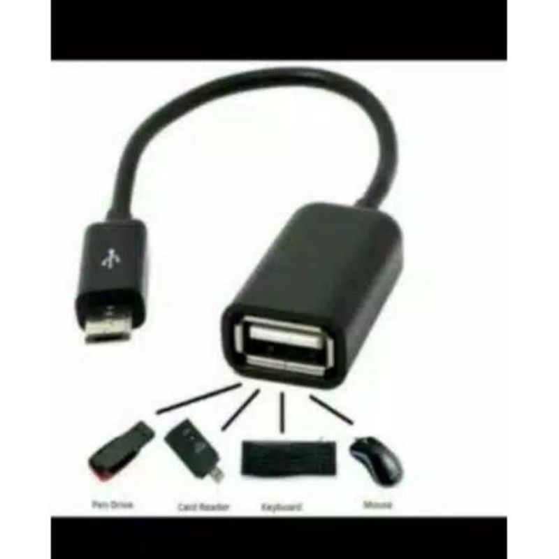 KABEL DATA OTG MICRO USB/V8 ADAPTOR USB 2.0