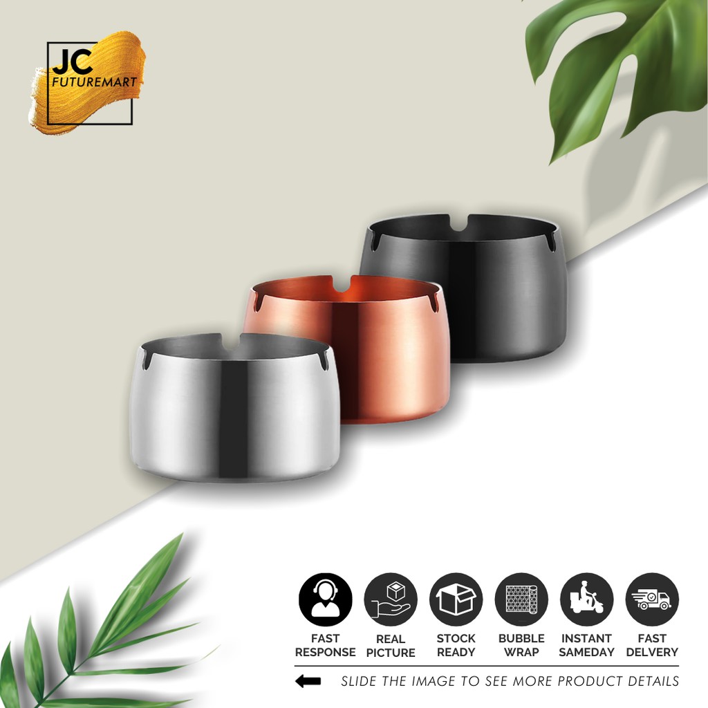 ASBAK STAINLESS STEEL | ASH TRAY STAINLESS STEEL | JINSEI