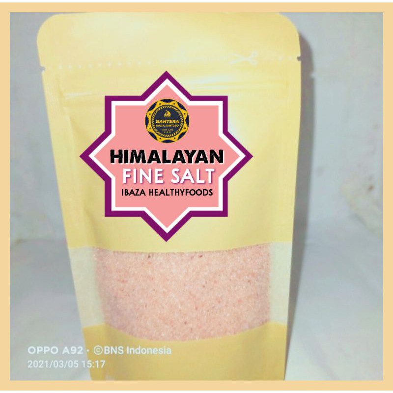 

Garam Himalaya Butir Halus/ Pink Himalayan Fines Salt - 100 gram